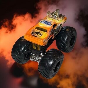 Hot Wheels Monster Jam Jurassic World JP Orange 4x4 Monster Truck 1:64 A47